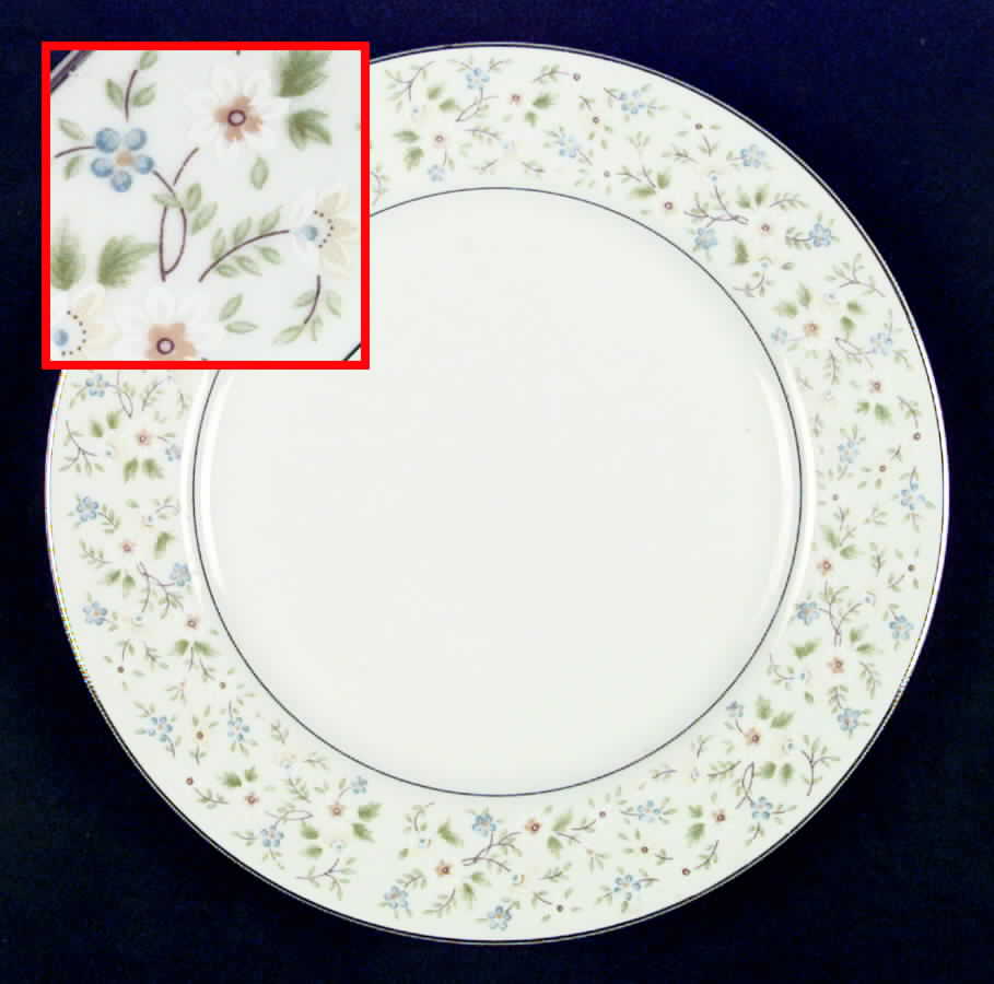 Bouquet Dinner Plate by Fine China of Japan-1