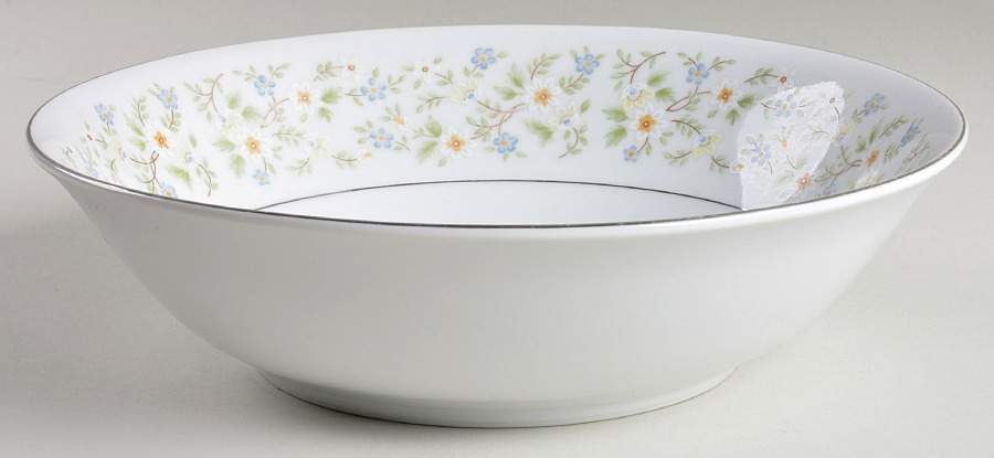 Bouquet 9" Round Vegetable Bowl by Fine China of Japan-1