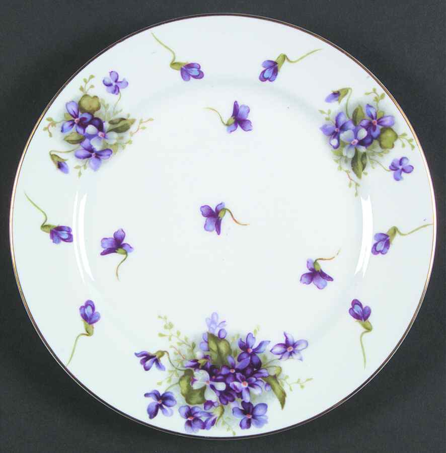 Boutonniere Salad Plate by Fine China of Japan-1
