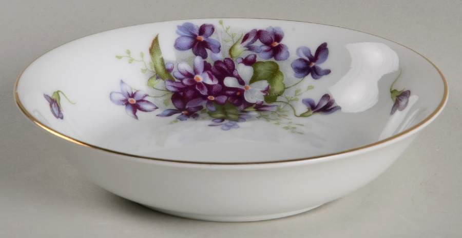 Boutonniere Fruit/Dessert (Sauce) Bowl by Fine China of Japan-1