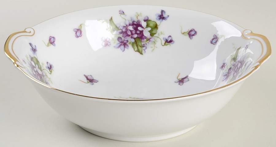 Boutonniere 9" Round Vegetable Bowl by Fine China of Japan-1