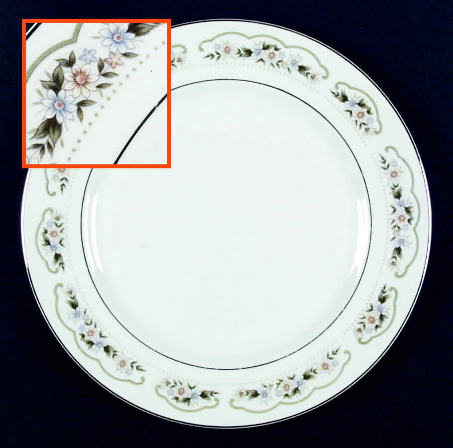Bridget Dinner Plate by Fine China of Japan-1