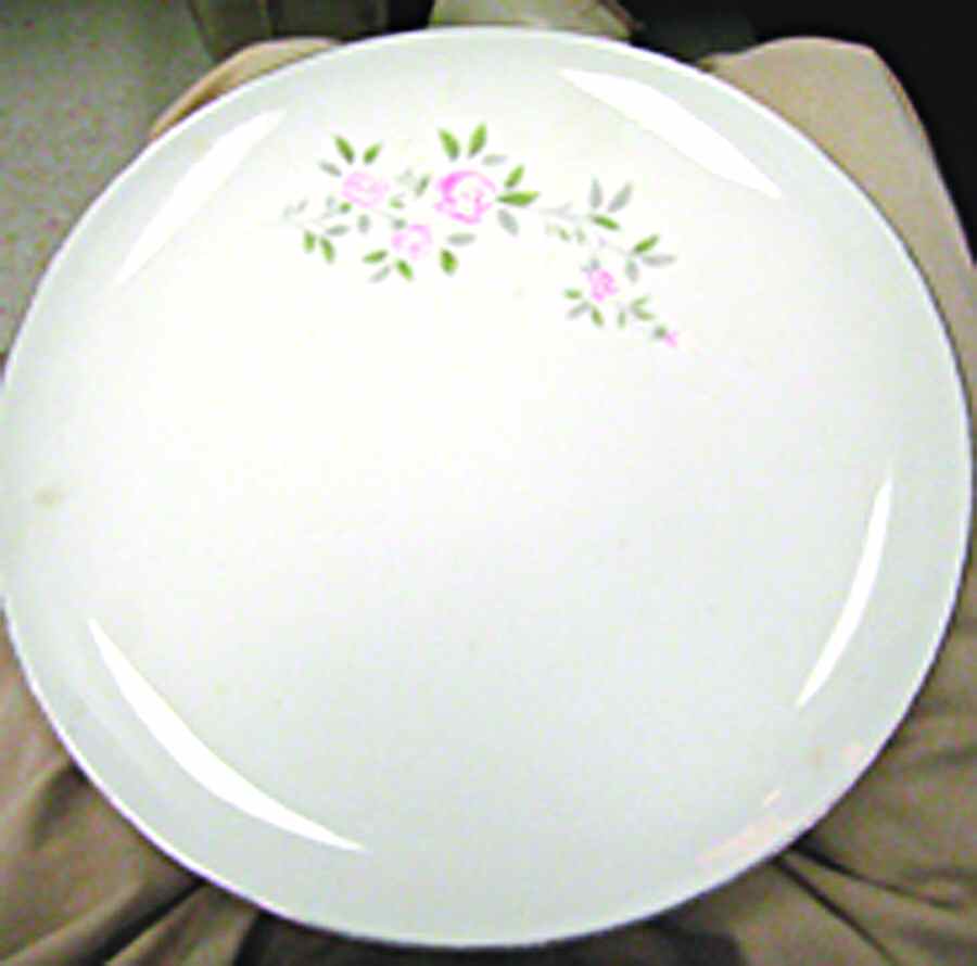 Bridal Rose Dinner Plate by Fine China of Japan-1