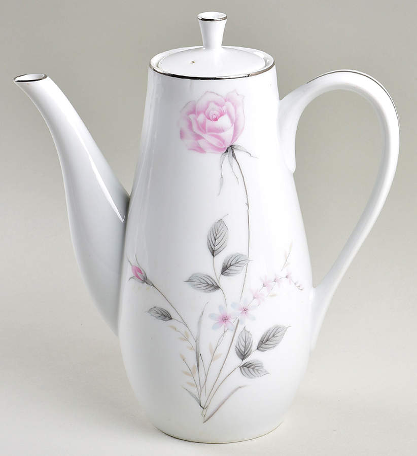 Canterbury Coffee Pot & Lid by Fine China of Japan-1