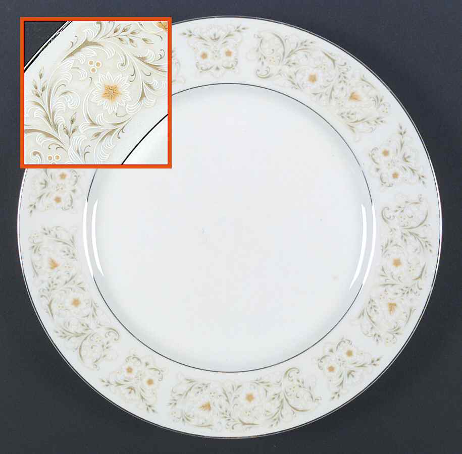 Candice Dinner Plate by Fine China of Japan-1