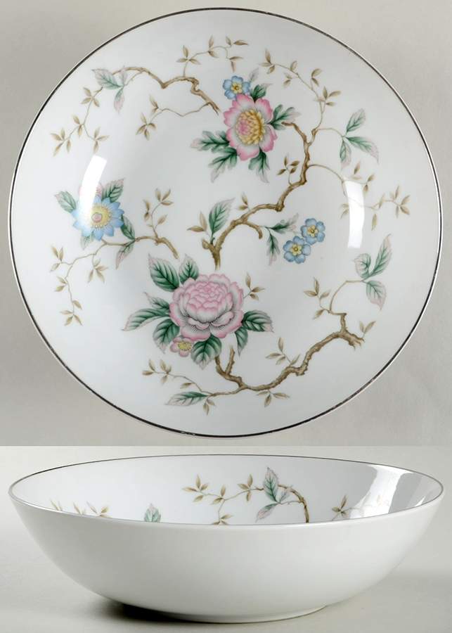 Chantilly 9" Round Vegetable Bowl by Fine China of Japan-1