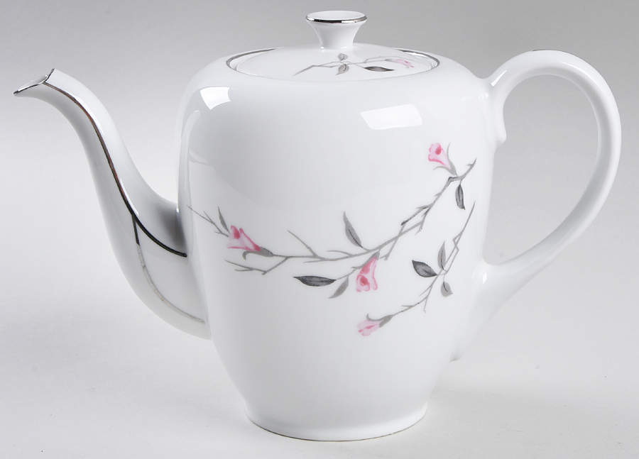 Cherry Blossom Coffee Pot & Lid by Fine China of Japan-1