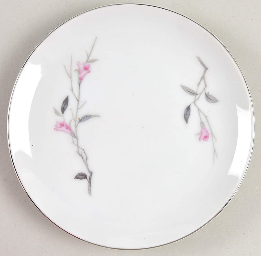 Cherry Blossom Bread & Butter Plate by Fine China of Japan-1