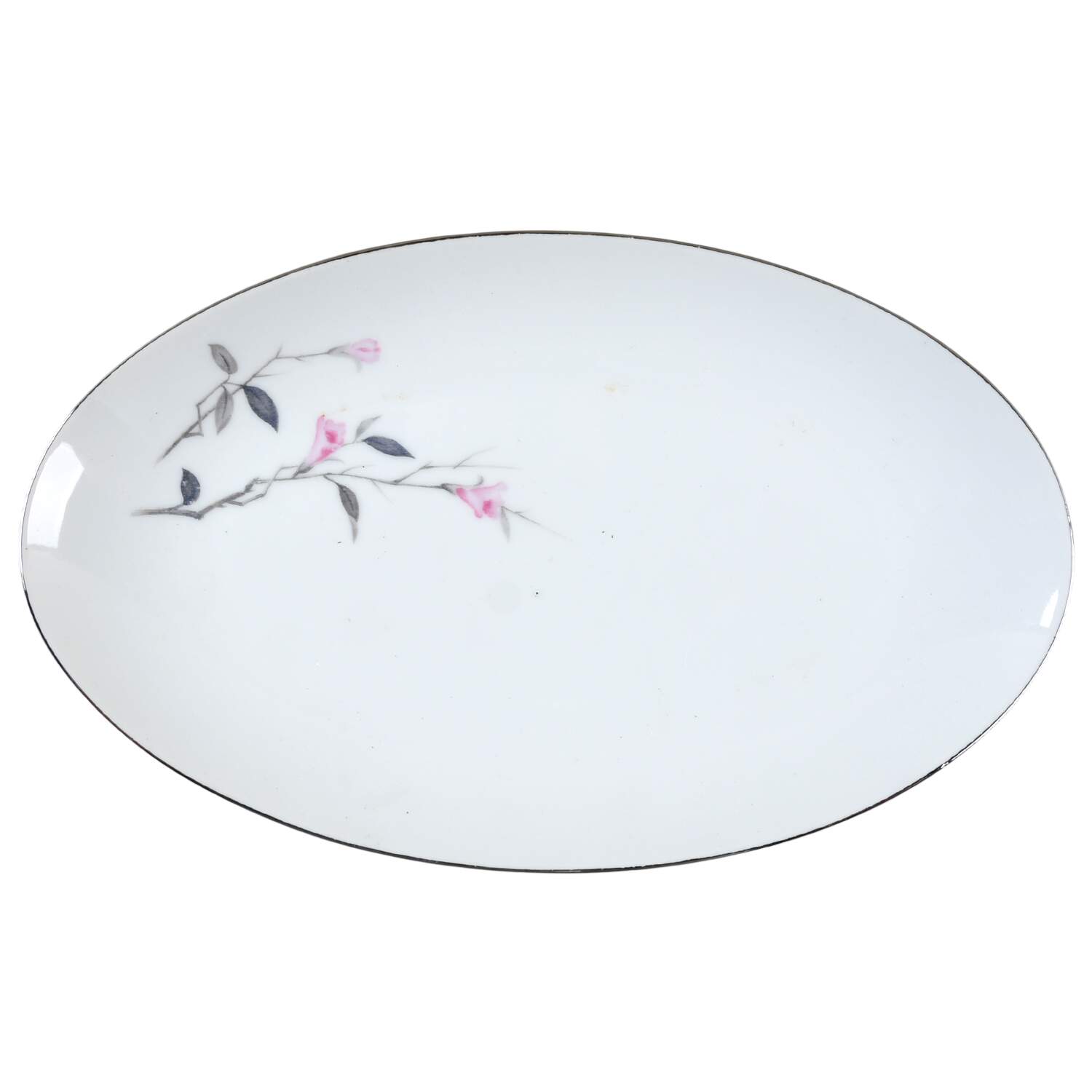 Cherry Blossom Relish/Gravy Underplate by Fine China of Japan-1