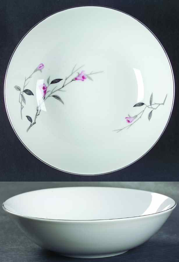 Cherry Blossom Coupe Cereal Bowl by Fine China of Japan-1