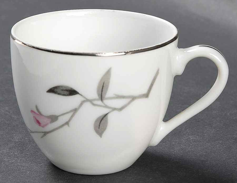 Cherry Blossom Flat Demitasse Cup by Fine China of Japan-1