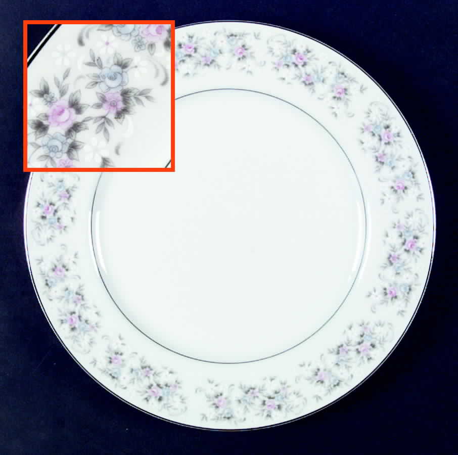 Cheryl Dinner Plate by Fine China of Japan-1