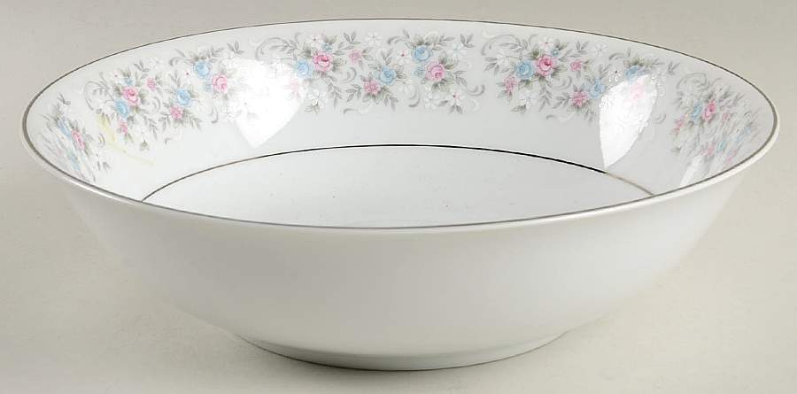 Cheryl 9" Round Vegetable Bowl by Fine China of Japan-1