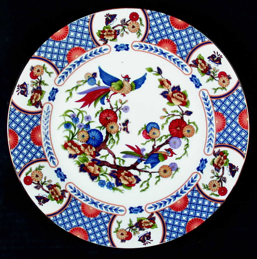 China Garden Dinner Plate by Fine China of Japan-1