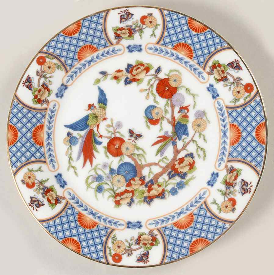 China Garden Salad Plate by Fine China of Japan-1