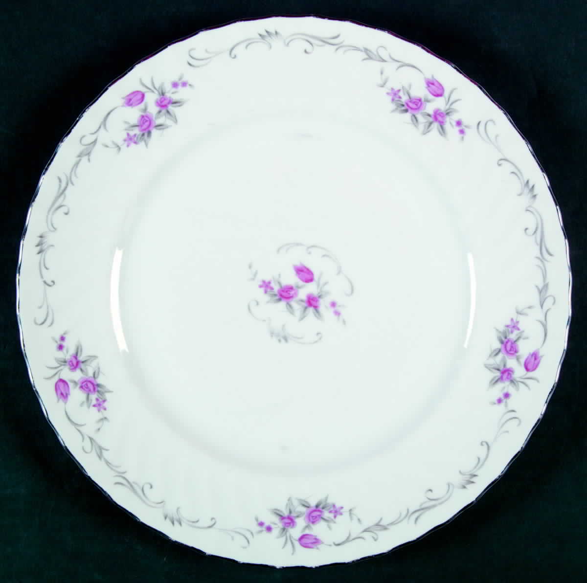 Chateau Rose Dinner Plate by Fine China of Japan-1