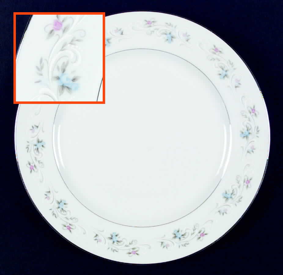 Clarice Dinner Plate by Fine China of Japan-1