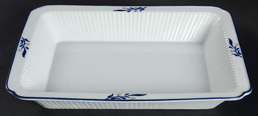 Country French 14" Rectangular Baker by Fine China of Japan-1