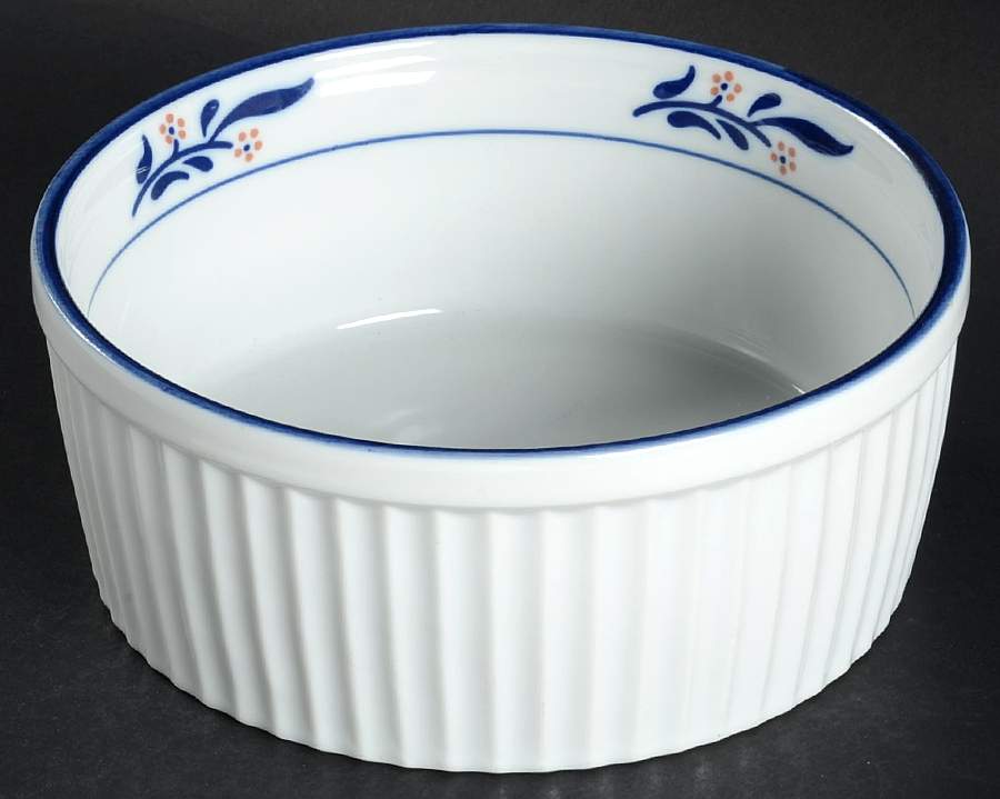 Country French 7" Souffle by Fine China of Japan-1