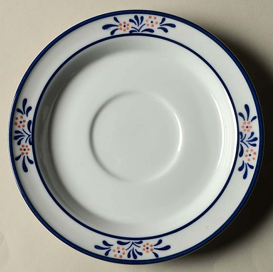 Country French Saucer by Fine China of Japan-1