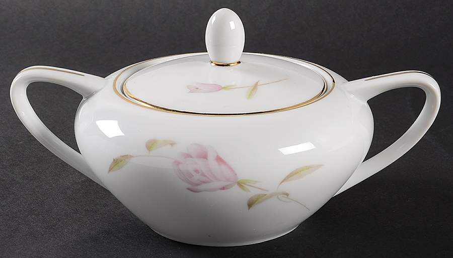 Consuelo Sugar Bowl & Lid by Fine China of Japan-1