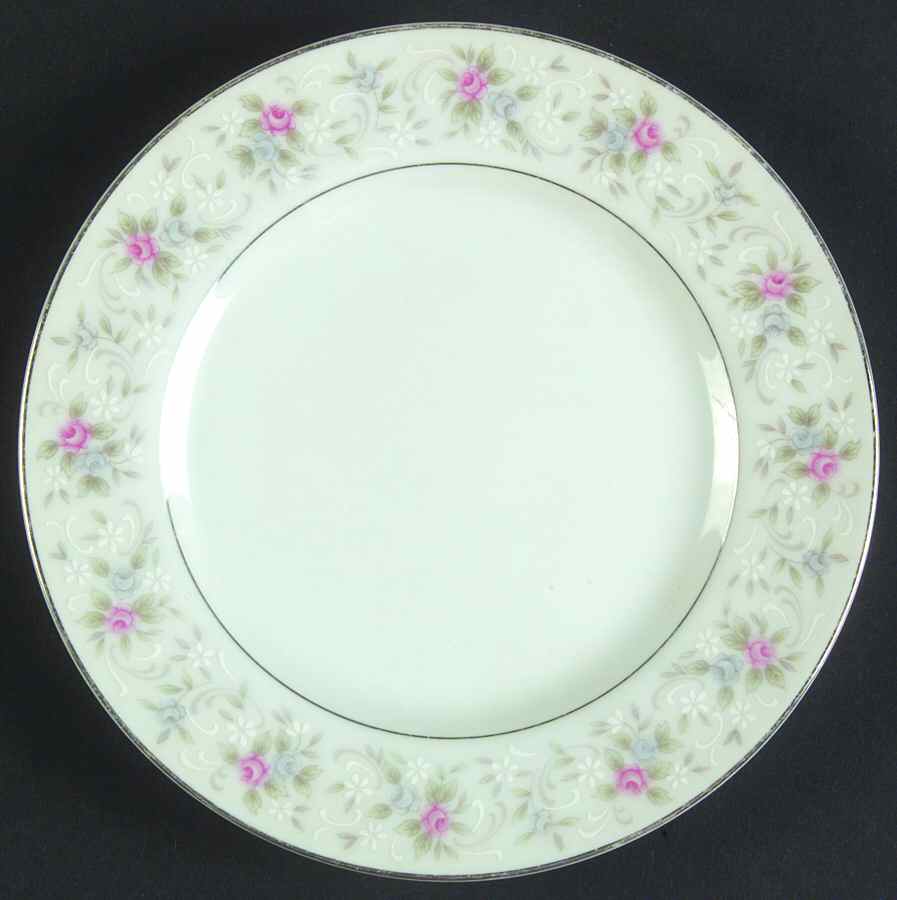 Corsage Bread & Butter Plate by Fine China of Japan-1