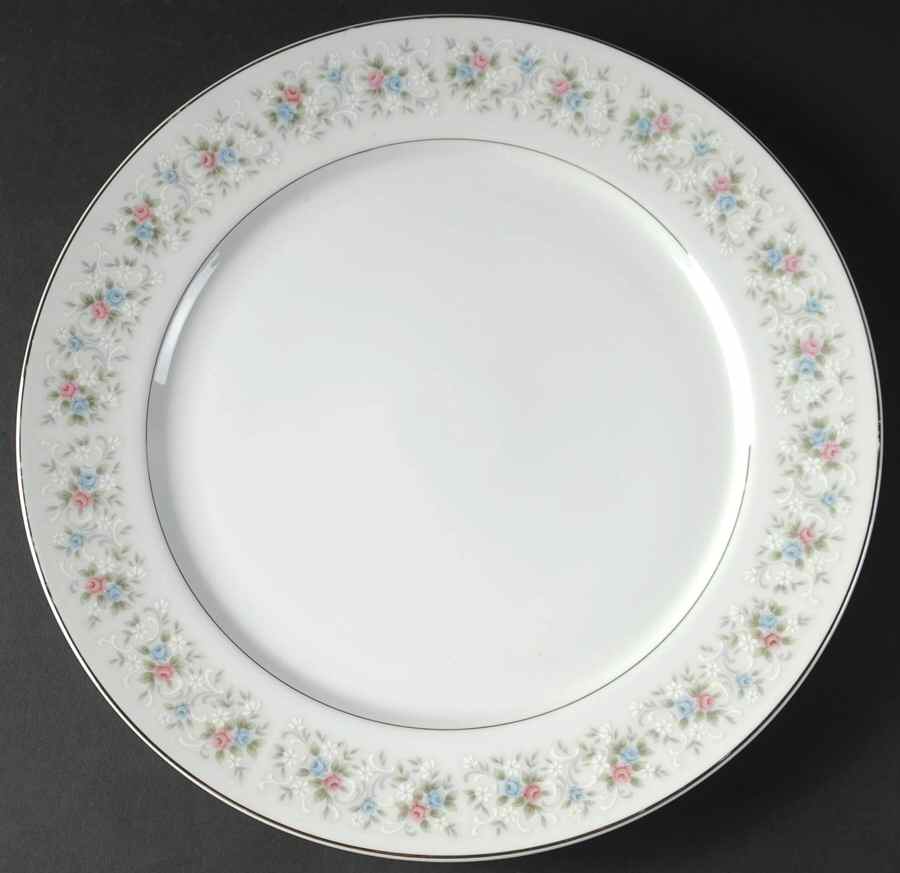 Corsage 12" Chop Plate (Round Platter) by Fine China of Japan-1
