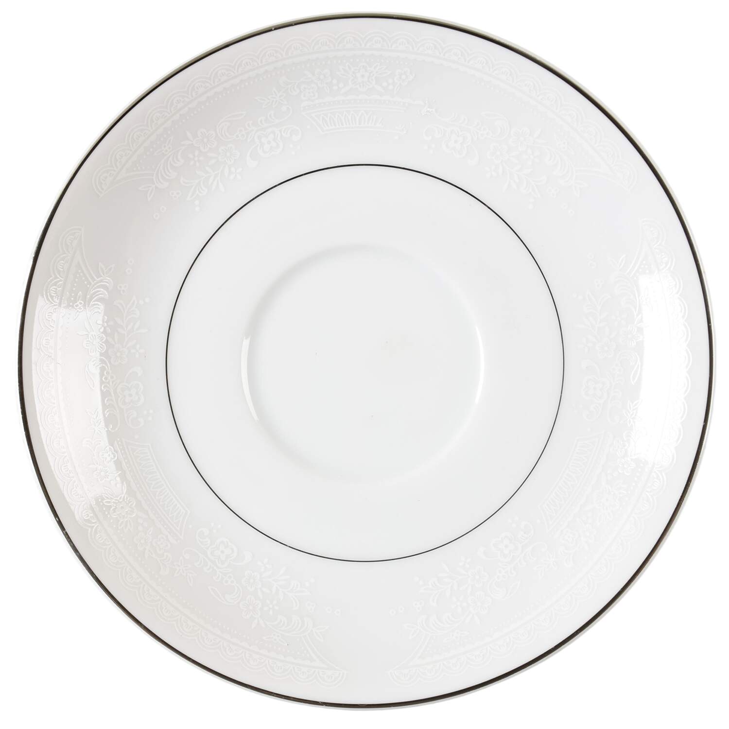 Coronation Saucer by Fine China of Japan-1