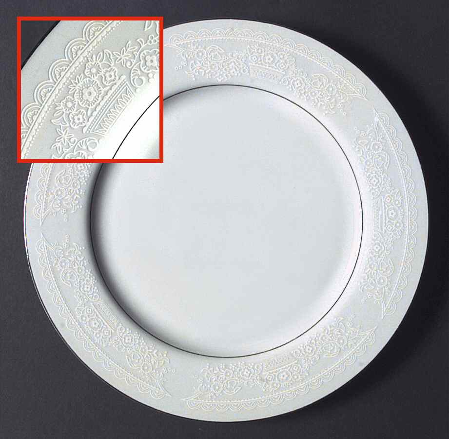 Coronation Dinner Plate by Fine China of Japan-1