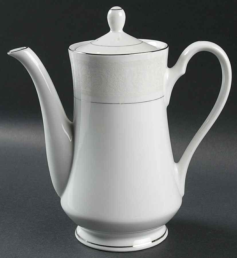 Demure Coffee Pot & Lid by Fine China of Japan-1