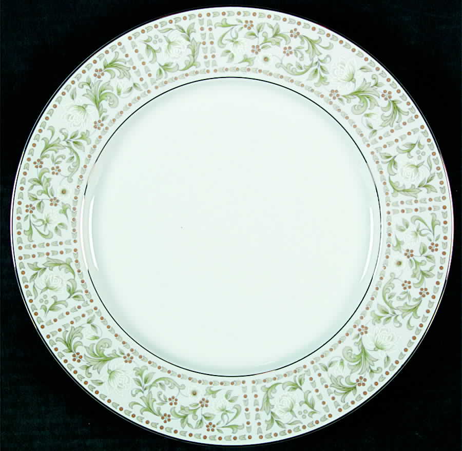 Derwood Dinner Plate by Fine China of Japan-1