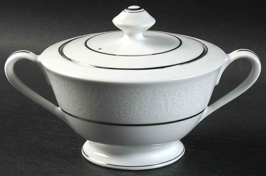 Elegance Sugar Bowl & Lid by Fine China of Japan-1