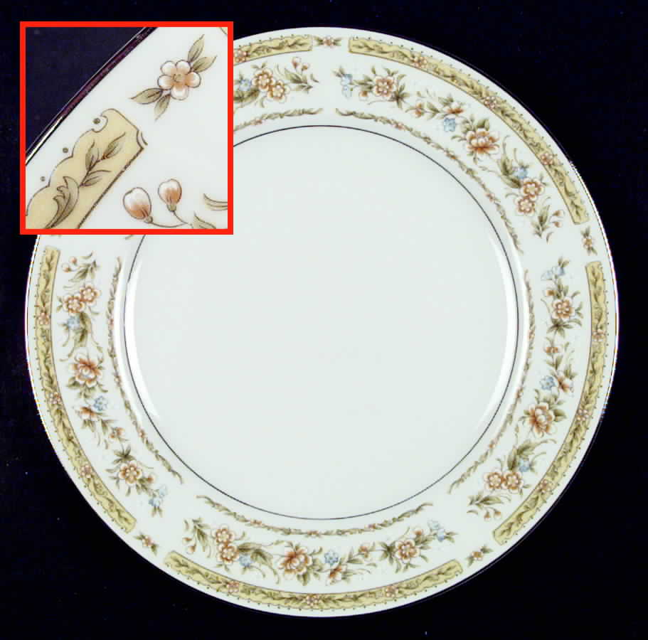 Elegance Dinner Plate by Fine China of Japan-1
