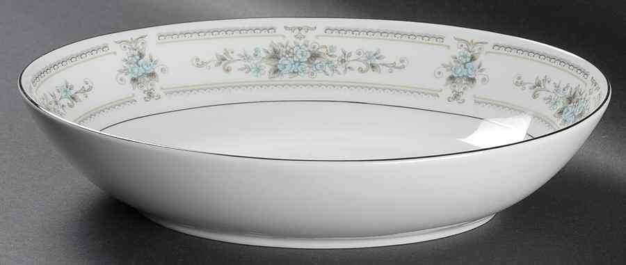 Elington 10" Oval Vegetable Bowl by Fine China of Japan-1