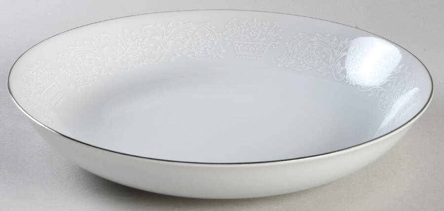 Elegant Lace Coupe Soup Bowl by Fine China of Japan-1