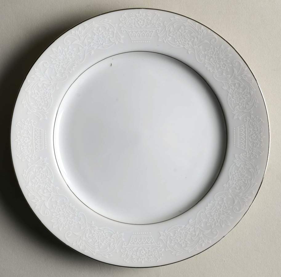 Elegant Lace Salad Plate by Fine China of Japan-1
