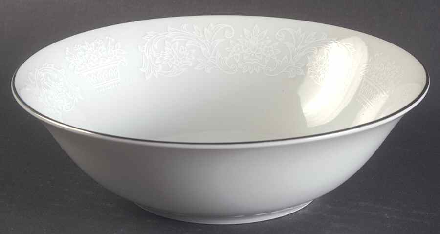 Elegant Lace Coupe Cereal Bowl by Fine China of Japan-1