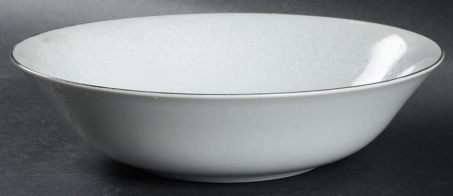 Elegant Lace 9" Round Vegetable Bowl by Fine China of Japan-1