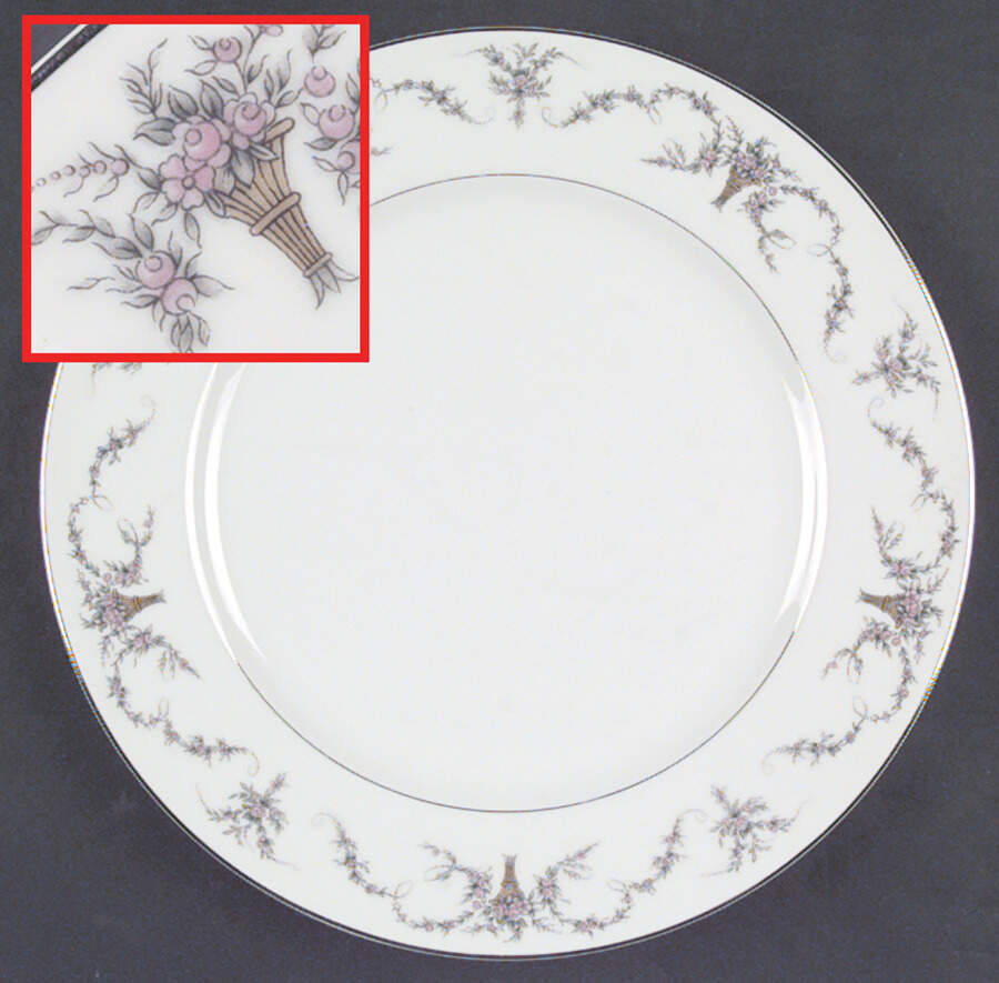 Elmwood Dinner Plate by Fine China of Japan-1