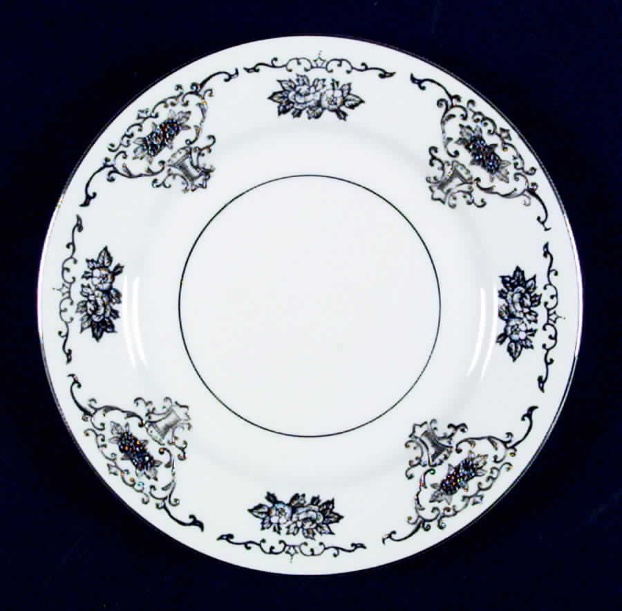 Empire Rose Salad Plate by Japan-1