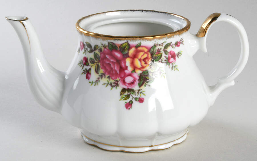 English Garden (Pink & Yellow) Mini Teapot No Lid by Robinson Design-1