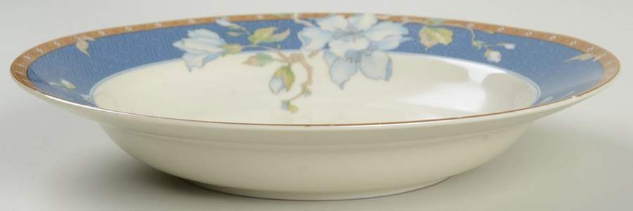 Fantasy 1 Rim Soup Bowl by Fine China of Japan-1