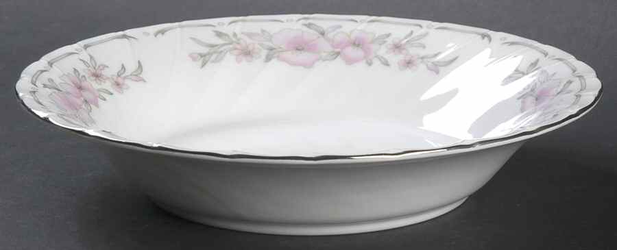 Floral Fantasy Coupe Soup Bowl by Fine China of Japan-1