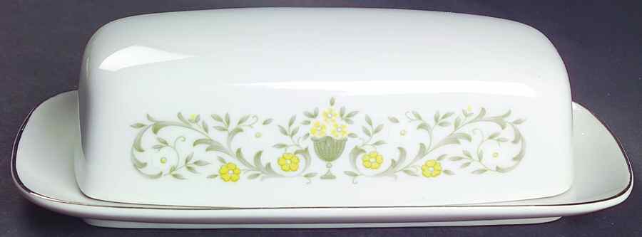 Florentine 1/4 Lb Covered Butter by Fine China of Japan-1