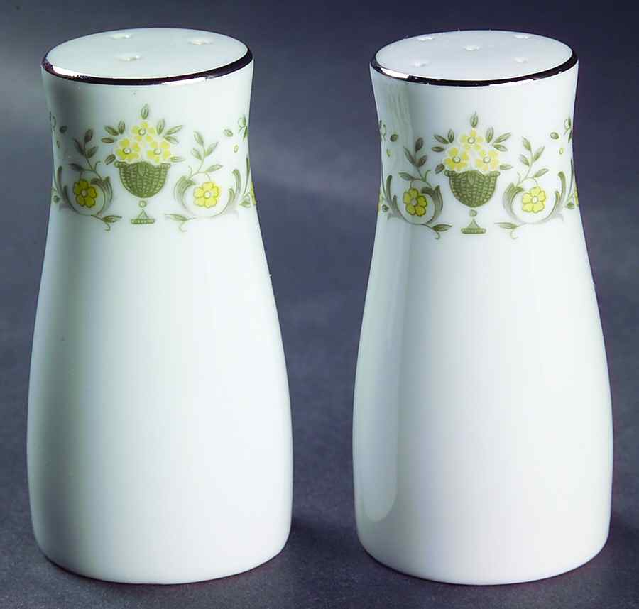 Florentine Salt & Pepper Set by Fine China of Japan-1