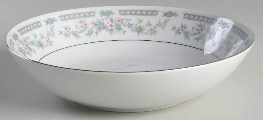 Floris 9" Round Vegetable Bowl by Fine China of Japan-1