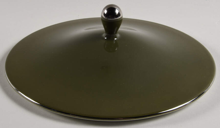 Forest Damask Lid for Round Vegetable by Sears-1