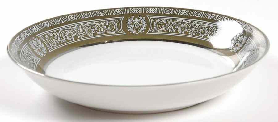 Forest Damask Coupe Soup Bowl by Sears-1