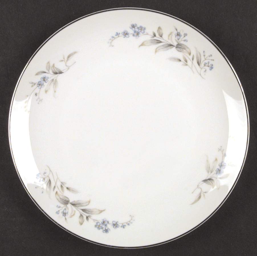 Forget Me Not Salad Plate by Fine China of Japan-1