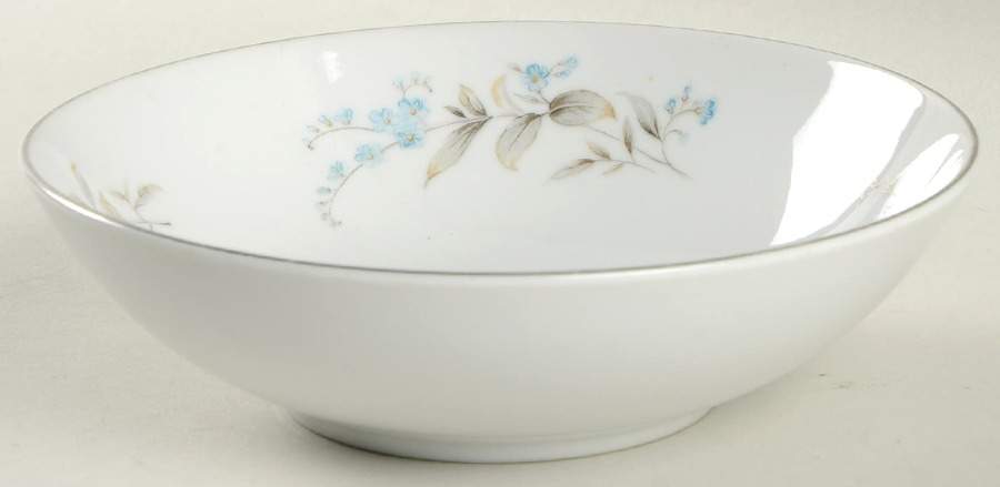 Forget Me Not Coupe Cereal Bowl by Fine China of Japan-1